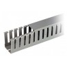 Canaleta Ranurada 40x60mm Gris 2mt