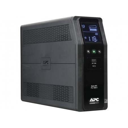 Ups 1500Va 865w 120Va, USb, 10Ac,  APC 5Back + 5Surg, Tower, Cd PowerChute