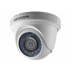 Camara Domo 1Mpx, 2.8mm Hikvision 4en1 1/3"_71grd, Blanco, 12Led, plastic 720px