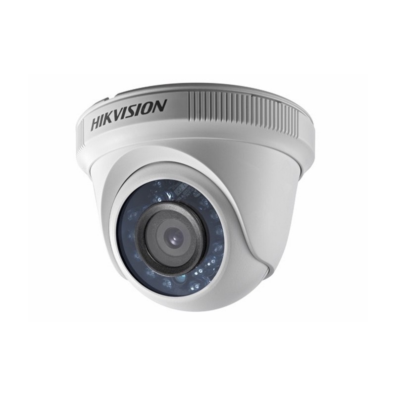 Camara Domo 1Mpx, 2.8mm Hikvision 4en1 1/3"_71grd, Blanco, 12Led, plastic 720px