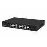 Switch 16 Ptos POE 300w, 1 SFP, Rack PoE IEEE802.3af/at, Ptos FE 10/100Mbps.  Gtia:90d