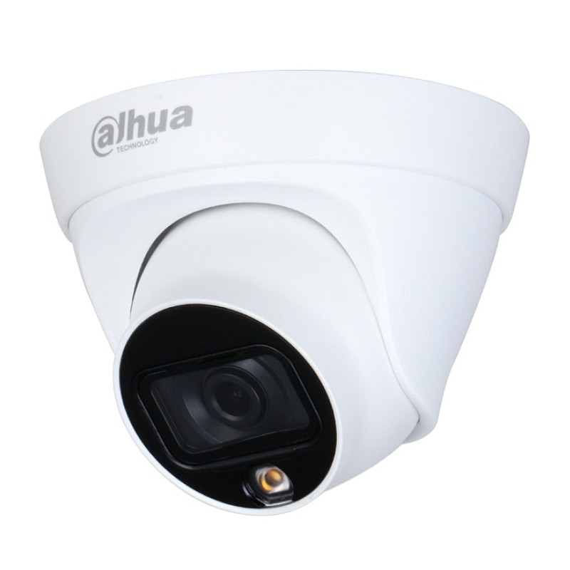 Camara IP Domo 2 Mpx Vu 2.8mm Dahua IP67, blanc, IR30m 1/4", Rj45 Poe Onvif 100Mbps, 1SLed, Microfono. Gtia: 90d