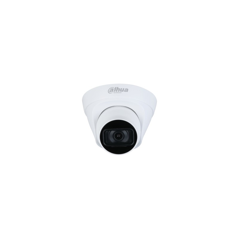 Camara IP Domo 2 Mpx 2.8mm Poe Dahua blanco, IR 30m, 1/4", Rj45, Onvif IP67 100Mbps, 24Leds, DWdr. Gtia: 90 Dias