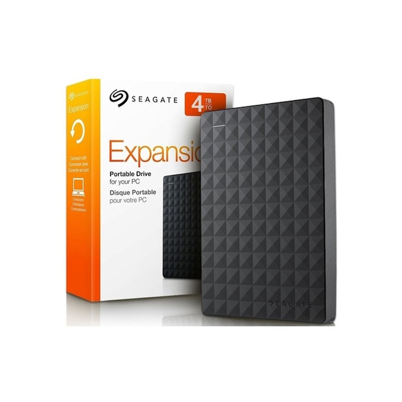 Disco Duro 4 Tb Externo 2.5" Usb Seagate Usb V3.0. Negro. Gtia: 90D