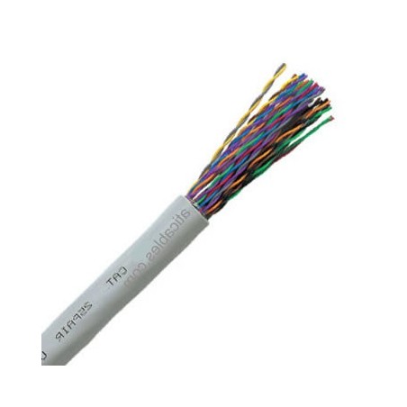 Cable 25 Par Cat 3 Telef, x Mts Adv/Cdmx