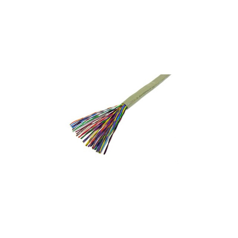 Cable Telef 25 Par Cat 2 Full Cobre p/mt Importado, Condumex.