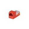 Jack Cat-5e a/b, Minicom Panduit, Rojo