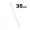 Amarre 35cm x 4.8mm Blanco, 100un 14" Son DEXSON de gran fuerza de sujetación