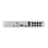 NVR 16 Cam IP, _8 Poe 100Mbps, Hikvision p/1DD 4Tb, h264 720/1080p, Lan 1000Mbps