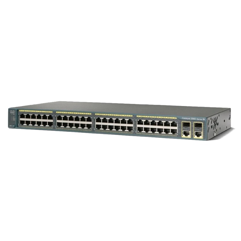 Switch CISCO 48 Pto 10/100Mbps +2 Sfp Gb L2 L3, Admin. Gtia: 90 Dias Factura