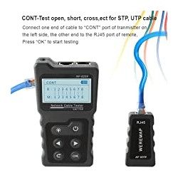 Tester Chicharra Poe at/af, Noyafa, led, mide distancia cable 200mt, wiremap 9v, NVC Detect AC_50v-100v. Gtia: 5dias