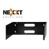 Rack Pared 4u, 15cmt prof. c/bisagras Negro, Importado, Nexxt.