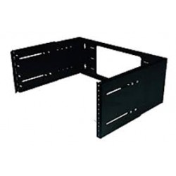 Rack Pared 4u, 15cmt prof. c/bisagras Negro, Importado, Nexxt.