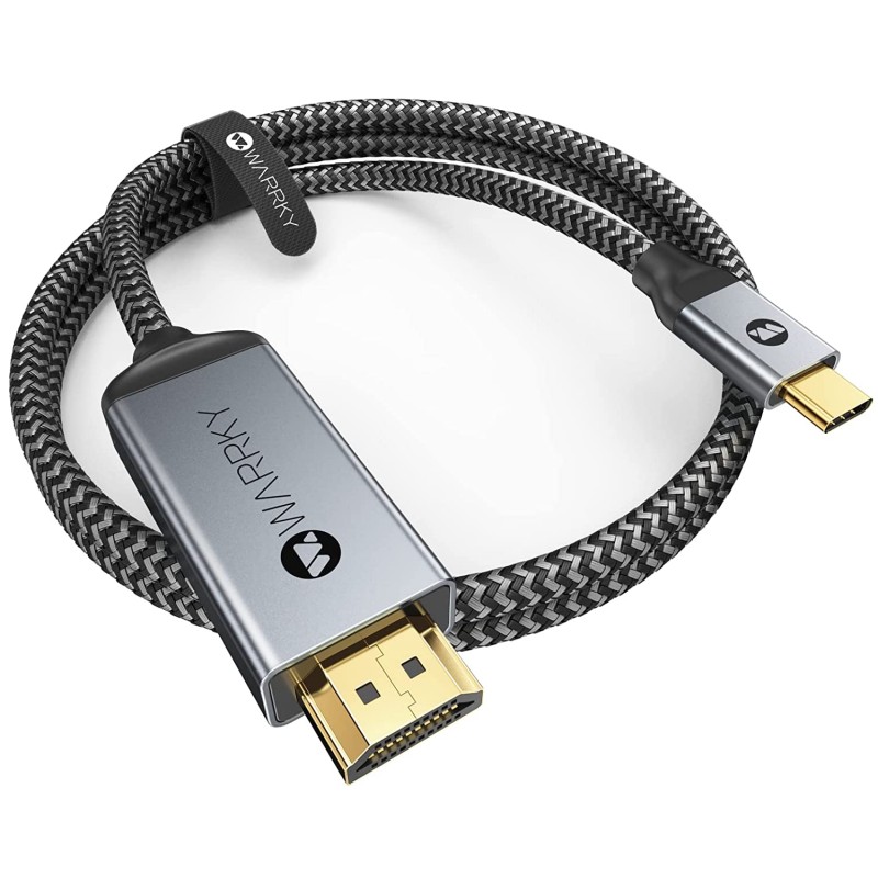 Cable Usb C - Hdmi 4K 30k, 6ft 2.5m