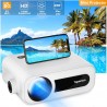 Proyector Dual WiFi, 7500 lumen, hdmi, 1080Mp, cables AV-Rca, Usb, Cornetas Contr Rem, Iphone, Android. Gtia:10d