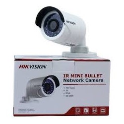 Camara IP Cañon 2 Mpx, 4mm Poe Hikvision Mic/Al, IR 30m, 1/3", Onvif, FaceDet