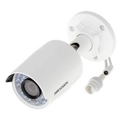 Camara IP Cañon 2 Mpx, 4mm Poe Hikvision blanco, IR 10m, 1/2.8", Mic, Onvif