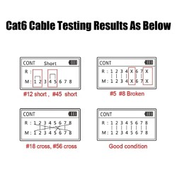 Probador Tester Switch y puertos POE, af, at, standard, Cable, Funda, Modo. Gtia: 30 dia