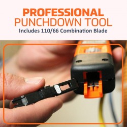 Punch Down Tool 110 / 66 Paladin Profes Brand "TEMPO". Bajo pedido: 2 sem aprox