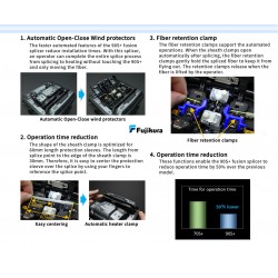 Fujikura 90S+ Fusion Splicer With_without Cleaver