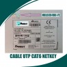 Bobina CAT 6 Panduit Netkey Azul 305m LSZH, 24 AWG, 4 pares