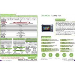 OTDR mini SM, OPM, OLS, Reflect 60-100Km26-24dB, 10mw, 1310_1550nm, FC/UPC, VFLTono Lan test, 8Gb Report 200k. Grtia:9d