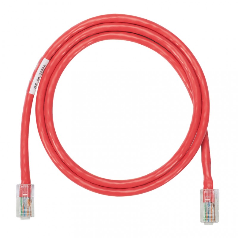 Patch Cord CAT 6, 1m Netkey Panduit Rojo