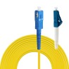 Patch Cord FO SM Sc Lc UPC, 3m Simplex ptas Azul, 3mm, 9/125um, Monomodo