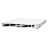 Switch Smart 48 Ptos Giga PoE 370W +4Sfp, HP Aruba Instant On 1830,  Admin L2, QoS, VLAN. Gtia: 30d