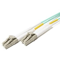 Patch Cord FO MM LC LC OM3 10Mts Diámetro 2mm, Duplex, 50/125, color Aqua