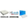 DVR 16 Cam 1080px lite PentaHibrid Hilook dd_6Tb, 480fps, Hdmi/Vga, Turbo, BLANCO