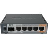 Router MikroTik hEX S, 5 Puertos Gigabit, 1 Usb 2.0, SFP 1.25Gb, PoE In 802.3af/at, Salida PoE en Puerto Nº5, RouterOS. Gtia:30D