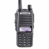 Radio VHF/UHF, 5w, LCD, 128 canales, Audífono, Cargador, 136-174/400-520MHz, 5-10kmt, LED, batería 2800mAh.