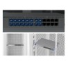 Switch 24p Giga 24x POE 400w, 2Sfp Unifi 10Gb, 16+/8++ Poe 802.3_at/bt, TouchScre Admin, L3 Sw Feat, fanless, Grtia: 30d