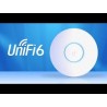 Punto de Acceso UAP U6+ Ubiquiti UniFi Wi-Fi 6 Dual Band, 57.3/240.2 Gbps, 300 Usr, Poe AF 2x2 MU-MIMO, a/b/g