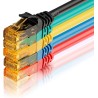 Conector Rj45 Cat 6, 30u Passthroug Amarillo 100u