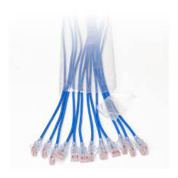 Patch Cord CAT 6, 30cm Azul, OD 3mm thing, TIA-568-b.2, Delgados.