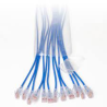 Patch Cord CAT 6, 30cm Azul, OD 3mm thing, TIA-568-b.2, Delgados.