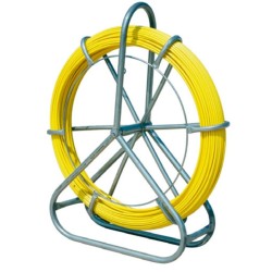 Guaya Pasacable Mariota 200mt 6mm, 10.6kg, 656ft, 1/4". Amarillo, freno man fibra de vidrio, kits de punta metalica