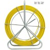 Guaya Pasacable Mariota 200mt 6mm, 10.6kg, 656ft, 1/4". Amarillo, freno man fibra de vidrio, kits de punta metalica