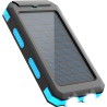 Power Bank Solar Bateria Recargable 38800mAh, 3 Usb 15w, Compas, 2 Led. Gtia: 5d