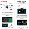 IP Camera Tester 4K 8Mpx, 5" Poe PtzIPS Touch Screen Vga-Hdmi, Android, 4en1Rs485, In-Output DC12v, Display. Gtia:7d