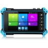 IP Camera Tester 4K 8Mpx, 5" Poe PtzIPS Touch Screen Vga-Hdmi, Android, 4en1Rs485, In-Output DC12v, Display. Gtia:7d