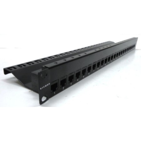 Patchpanel 24 ptos 6A, 1rmu, Siemon