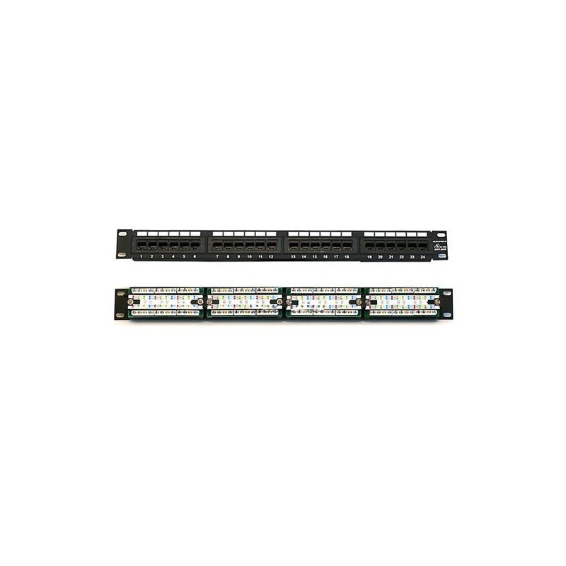 PatchPanel 24 Ptos CAT 6, Certificado