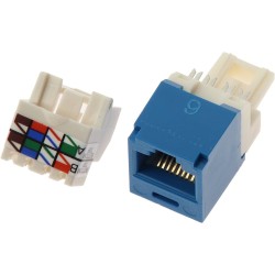 Jack Panduit CAT 6, Mini-Com® TX6™ Azul