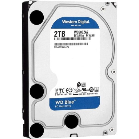 Disco Duro Western Digital Blue 2 Tb, SATA 6Gbps 5400rpm, Caché 64Mb Gntía:10D