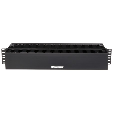 Organizador Horizontal 2 u Frent/Tras, Panduit Doble C/ Frente 3"x3", Trasero 2"x5"