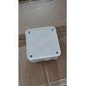 Caja Plástica NEMA IP65, Blanco, Sello de Goma, 4 Tornillos. 75x75x50mm