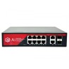 Switch 8 ptos POE mas 2 Gigabit, Desktop 10/100Mbps, Ext 250Mts 10Mbps, Yuanley Max 120w, IEEE802.3af/at, Gtia:10d